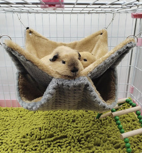 Autumn Winter Plush Hammock Bed for Small Pets