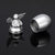 Small Keepsake Urn with Angel Wings - Mini Stainless Steel Cremation Urn for Ashes