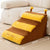 2/3-Step Dog Stairs – Anti-Slip Pet Ramp Ladder for Small Dogs & Cats