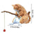 Fishing Cat Aquarium Statue