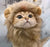 Cute Lion Mane Cat Wig Costume - Pet Costume for Cats and Small Dogs | Fancy Cosplay Accessory