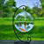 Hanging Glass Fish Tank - Round/Rectangle Aquarium with Rack Holder