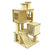 Wooden Hamster Villa House & Climbing Toy for Small Pets