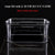 Transparent Acrylic Fish Tank - Ecological Breeding Box for Desktop Landscaping