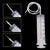 100-550ml Plastic Syringes with Tube & Tip Cap for Dispensing, Feeding, & Watering