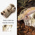 Lizard & Turtle Hide Cave – Resin Tree Bark Shelter for Reptile Habitat and Aquarium Decor
