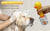 Yellow Duck Electric Pet Bath Foam Dispenser - USB Rechargeable Automatic Soap Machine