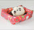 Summer Cooling Mat for Small Pets - Rattan, Cute Print, Fits Guinea Pigs, Hamsters, and Chinchillas