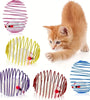 Interactive Cat Toy Balls - Stretchable Springs & Rolling Caged Rats