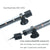 14-58CM Submersible LED Aquarium Light, Waterproof Fish Tank Lamp for Underwater Lighting