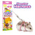 Adjustable Small Pet Harness and Leash for Hamsters, Guinea Pigs, and Birds