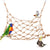 Parrot Swing Rope & Climbing Net with Hook - Birds Play Gym Ladder