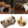 Lizard & Turtle Hide Cave – Resin Tree Bark Shelter for Reptile Habitat and Aquarium Decor