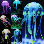 Simulated Jellyfish Aquarium Decoration - Fluorescent Fish Tank Scenery
