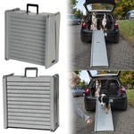 Folding Portable Pet Ramp – Non-Slip Surface for SUV & Truck, 59x15.8 Inch for Large Dogs