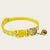Pet Collar with Bell & Paw Print Pattern