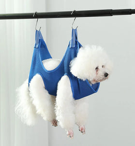 Puppy Joy Pet Grooming Hammock with Hooks