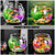 Plastic Round Fish Bowl - Unbreakable Clear Aquarium Globe & Hydroponic Planter for Goldfish