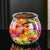 Plastic Round Fish Bowl - Unbreakable Clear Aquarium Globe & Hydroponic Planter for Goldfish