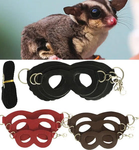 Small Pet Harness & Anti-Biting Traction Leash for Hamsters, Mice, & Squirrels