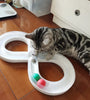 Household Cat Toy Turntable Set - Teasing Stick & Tunnel for Play
