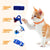 Pet Collar with Bell & Paw Print Pattern