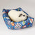 Summer Cooling Mat for Small Pets - Rattan, Cute Print, Fits Guinea Pigs, Hamsters, and Chinchillas