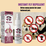 Pet Skin Spray – Flea, Tick & Mosquito Repellent for Dogs, Cats, and Home Protection