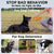 Ultrasonic Dog Repeller and Bark Control Device with LED Flashlight