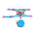 Stripe Pet Chest Strap Harness and Leash Set for Small Pets
