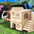 Wooden Hamster Nest with Stair Platform & Climbing Ladder