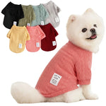 Knitted Dog Sweater - Warm Vest for Small Dogs & Cats, Chihuahua, French Bulldog, Pug
