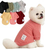 Knitted Dog Sweater - Warm Vest for Small Dogs & Cats, Chihuahua, French Bulldog, Pug