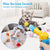 Plush Ball Shooting Gun - Interactive Cat Toy with Mini Pompom Launcher