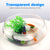 Transparent Plastic Fish Tank - Multi-Function Betta & Goldfish Aquarium for Home & Office Decor