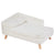 Nordic Pet Bed with Wood Legs & Cozy Pad