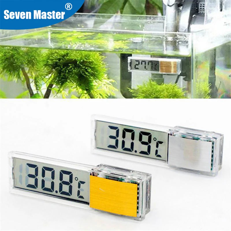 LCD Digital Aquarium Thermometer (Fish Tank Temperature Meter)