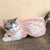 Summer Cotton Sphynx Cat Suspender Skirt, Love Flower Pet Princess Dress for Cats