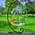 Hanging Glass Fish Tank - Round/Rectangle Aquarium with Rack Holder
