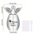 Small Keepsake Urn with Angel Wings - Mini Stainless Steel Cremation Urn for Ashes