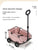 4-Wheel Lightweight Foldable Pet Stroller for Small and Medium Dogs and Cats