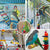 7-Piece Parrot Toy Set – Swing, Suspension Bridge, Ball, Bells, and Cage Accessories