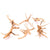 Natural Driftwood Cuckoo Roots Aquarium Decor - Reptile & Fish Tank Ornament