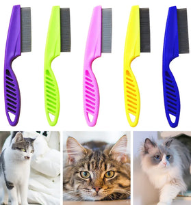 Puppy Joy Stainless Steel Pet Shedding & Flea Comb