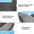 Waterproof Cat Litter Mat – Double Layer Trap