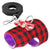 Striped Star Hamster Harness & Leash with Bowtie for Small Pets