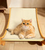 Wooden Cat Scratching Pad & Bed - Detachable, Wear-Resistant Scratch Board