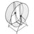 Silent Hamster Exercise Wheel - Metal Running Wheel for Small Pets