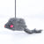 Interactive Cat Toy - Hanging Plush Mouse with Door Clip & Elastic