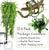 Flexible Plastic Leaves – Bendable Jungle Vine for Reptile Terrarium Decor